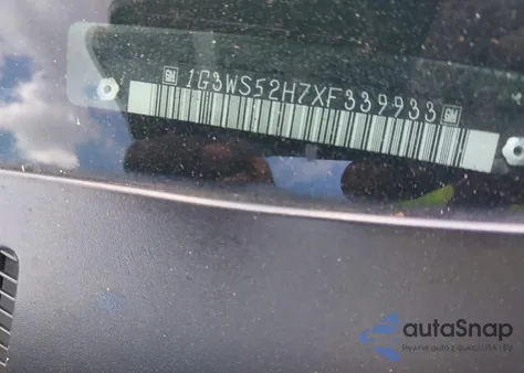 1999 Oldsmobile Intrigue Gl z USA, uszkodzony, nr VIN 1G3WS52H7XF339933